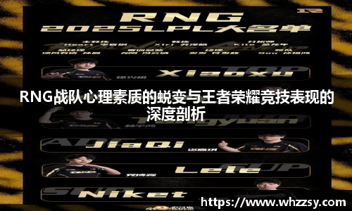 RNG战队心理素质的蜕变与王者荣耀竞技表现的深度剖析